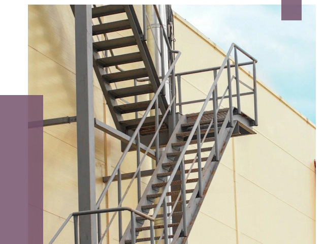 Пожарные лестницы в Кирове от 12198 руб. — монтаж и продажа | ПРОЛЁТ-Кро