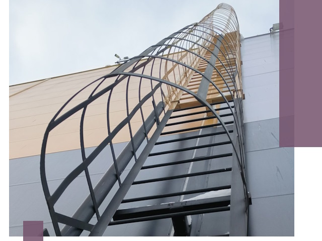 Изготовление и монтаж пожарных лестниц в Кирове профессионально