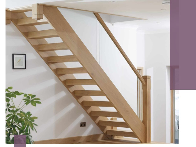 Изготовление деревянных лестниц под ключ в Кирове для дома