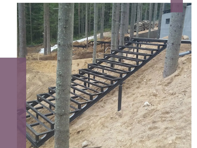 Монтаж металлических лестниц в Кирове от 13469 руб. 