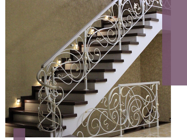 Кованые лестницы под ключ в Кирове — изготовление и монтаж