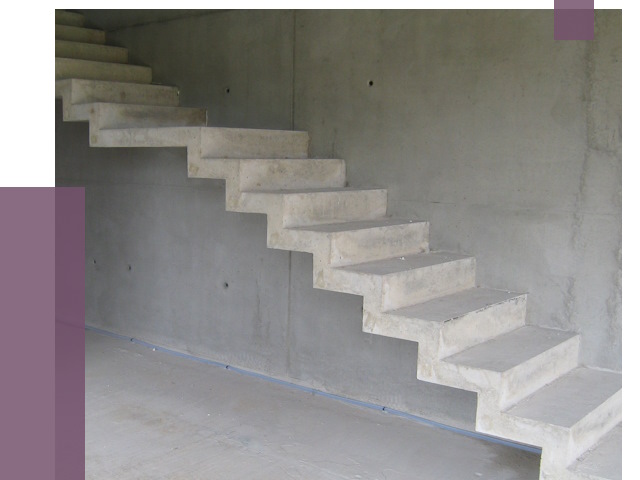 Бетонные лестницы в Кирове от 18805 руб. под ключ | ПРОЛЁТ-Кро
