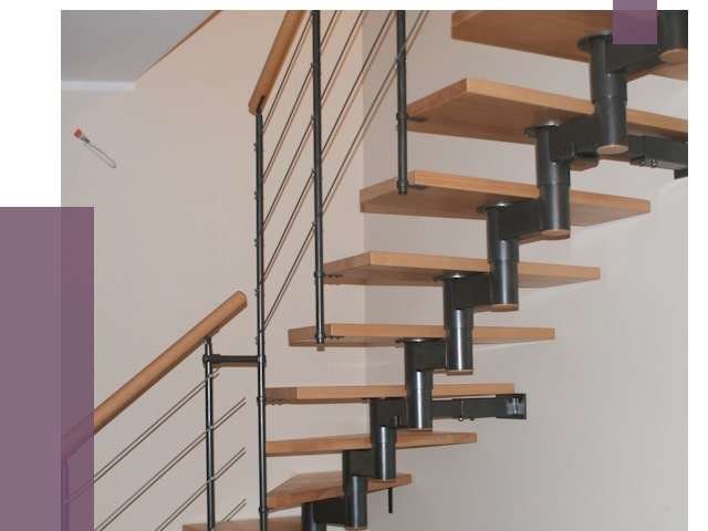 Изготовление модульных лестниц в Кирове от 11436 руб. 