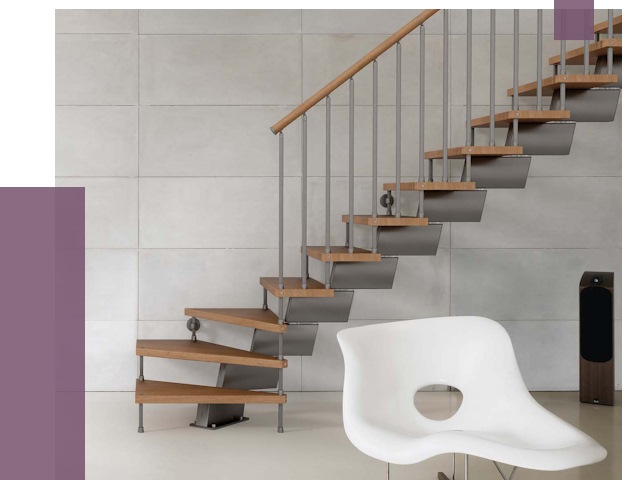 Монтаж модульных лестниц в Кирове от 6302 руб. 