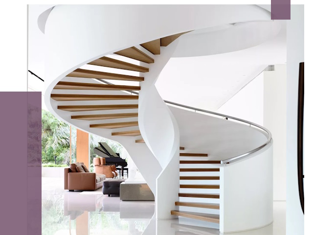 Винтовые лестницы в Кирове под ключ от 48284 руб. | ПРОЛЁТ-Кро