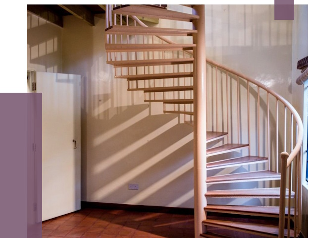 Изготовление винтовых лестниц на заказ в Кирове от 75729 руб. | ПРОЛЁТ-Кро