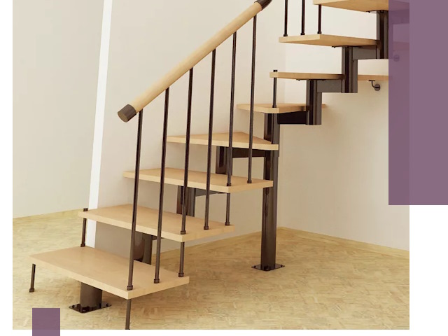 Монтаж лестниц на больцах в Кирове — быстро и надежно