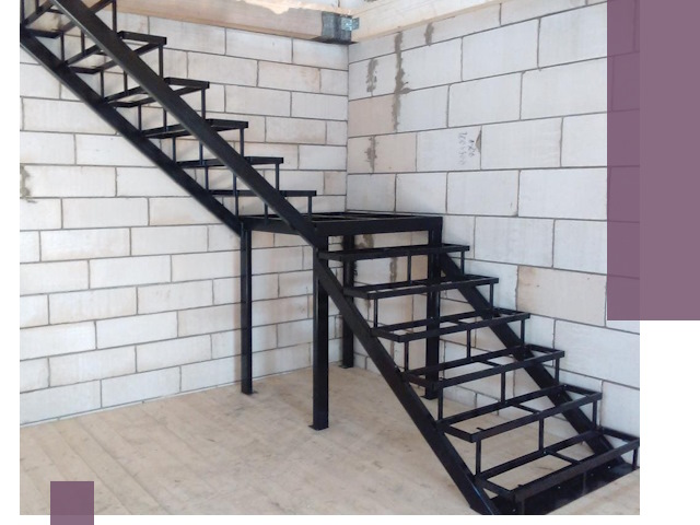 Лестницы на металлокаркасе под ключ в Кирове — изготовление и монтаж