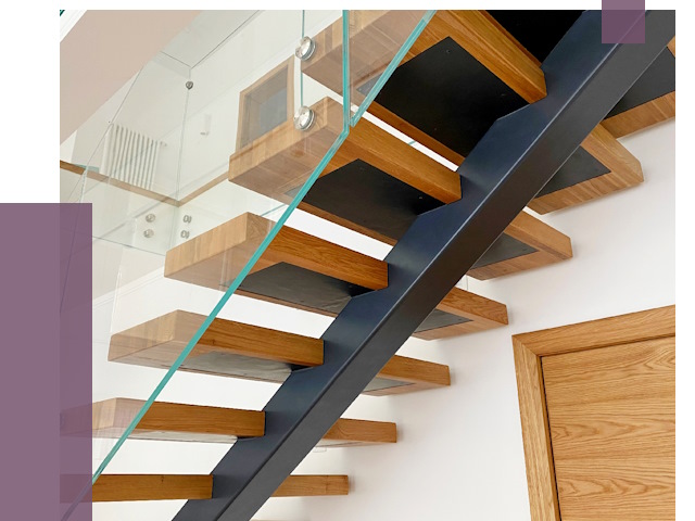 Лестницы на монокосоуре в Кирове от 18805 руб. под ключ | ПРОЛЁТ-Кро