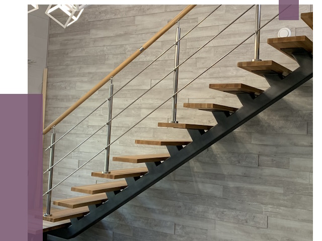 Изготовление лестниц на монокосоуре в Кирове от 75729 руб. 
