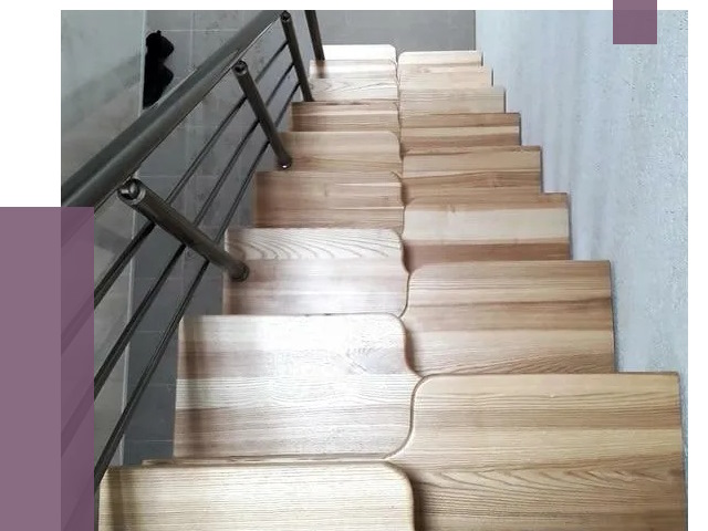 Лестницы гусиный шаг в Кирове от 12960 руб. под ключ | ПРОЛЁТ-Кро
