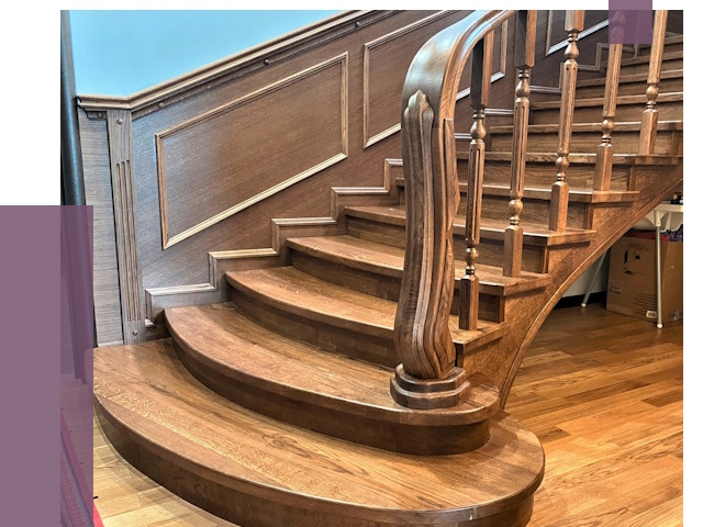 Дубовые лестницы под ключ в Кирове от 175346 руб. — ПРОЛЁТ-Кро