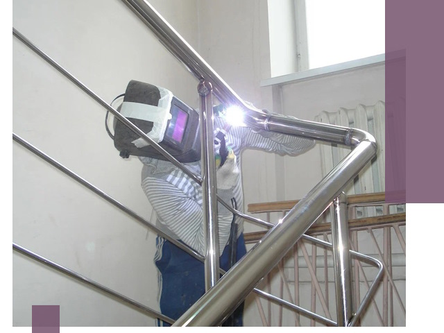 Монтаж перил и ограждений качественно в Кирове