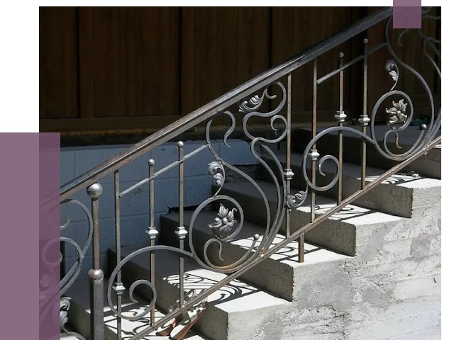 Кованые перила в Кирове от 8640 руб. под ключ — качество от ПРОЛЁТ-Кро