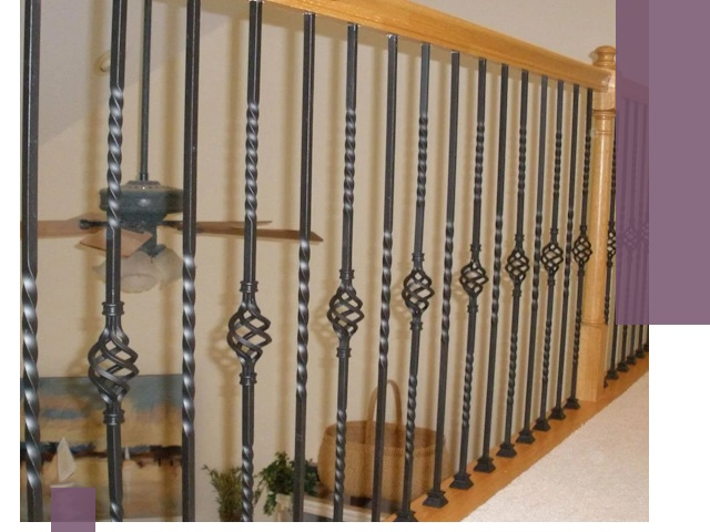 Изготовление и монтаж кованных перил в Кирове под ключ