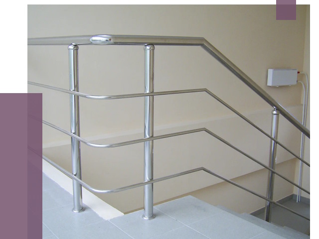 Алюминиевые перила в Кирове от 6302 руб. под ключ | ПРОЛЁТ-Кро