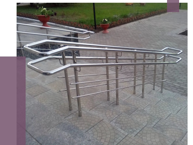 Перила для инвалидов в Кирове от 7542 руб. под ключ | ПРОЛЁТ-Кро