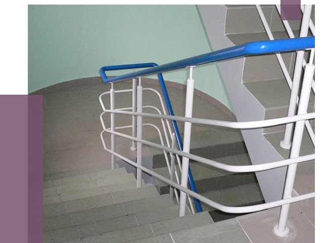 Перила в подъезде в Кирове — установка и замена от 7370 руб. | ПРОЛЁТ-Кро