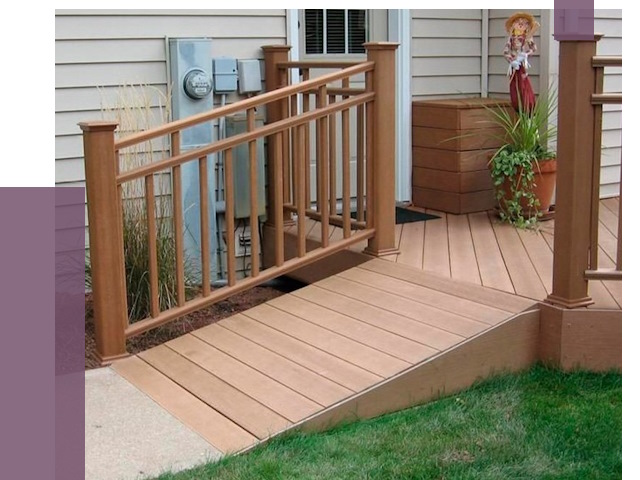 Пандус на крыльцо в Кирове под ключ от 7725 руб. 