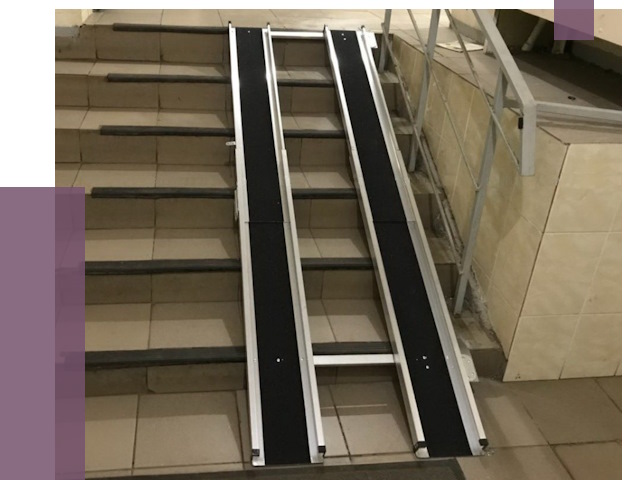 Установка пандуса в подъезд в Кирове от 7929 руб. под ключ | ПРОЛЁТ-Кро