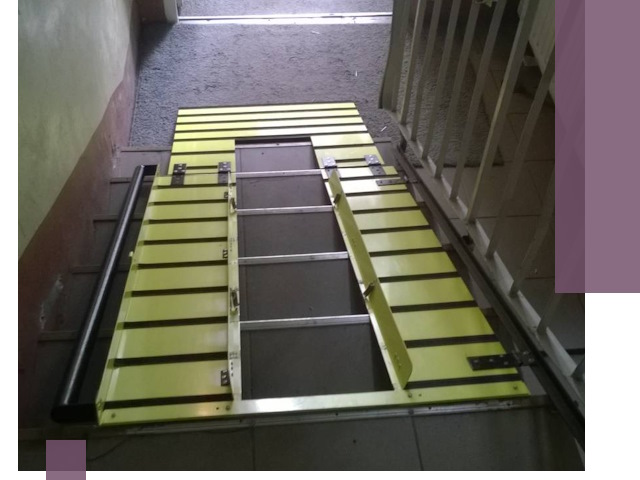 Профессиональный монтаж пандуса в подъезд в Кирове