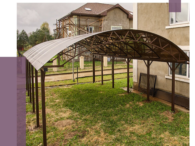 Демонтаж навесов в Кирове от 4574 руб. — разборка и вывоз | ПРОЛЁТ-Кро