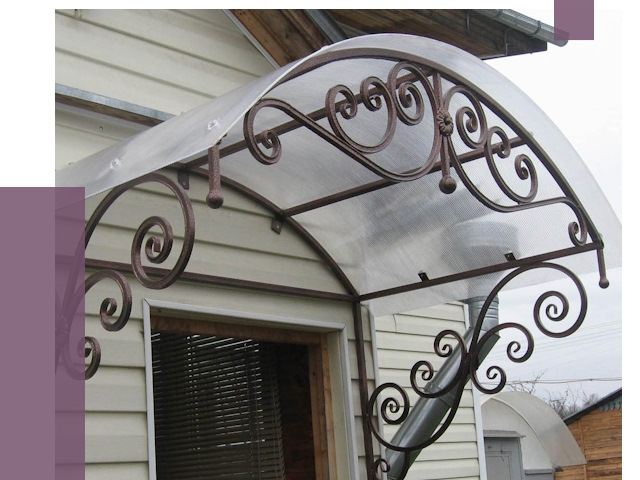 Изготовление козырьков в Кирове от 7319 руб. — заказать | ПРОЛЁТ-Кро