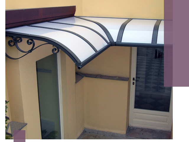 Монтаж козырьков любой сложности в Кирове под ключ