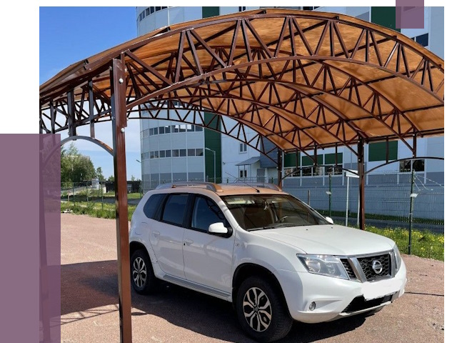 Недорогие навесы в Кирове от 42693 руб. | ПРОЛЁТ-Кро