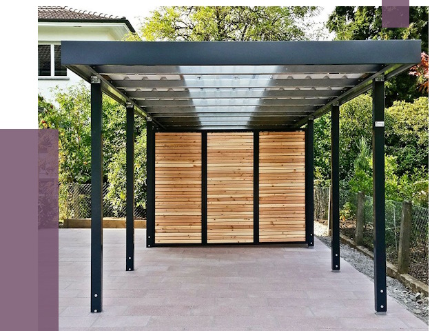 Отдельно стоящие навесы во дворе в Кирове от 79795 руб. | ПРОЛЁТ-Кро