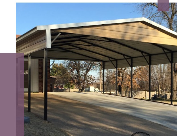 Двускатные навесы в Кирове от 7980 руб. | ПРОЛЁТ-Кро