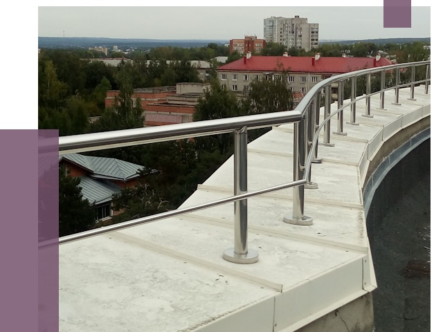 Парапеты и ограждения кровли в Кирове от 4930 руб. 