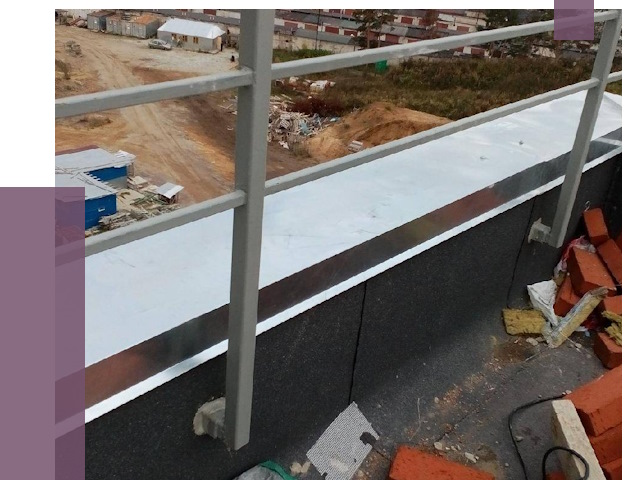 Монтаж парапетов в Кирове от 4269 руб.  | ПРОЛЁТ-Кро