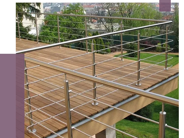 Алюминиевые парапеты в Кирове под ключ от 7725 руб. 