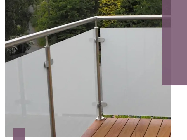 Алюминиевые парапеты для балконов и террас в Кирове