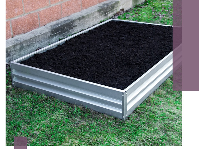 Металлические бордюры для грядок в Кирове: прочность и аккуратность