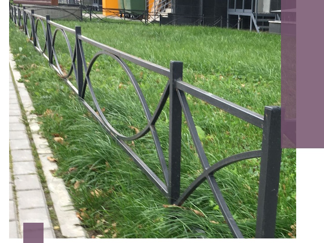 Газонные ограждения из металла в Кирове — монтаж и продажа