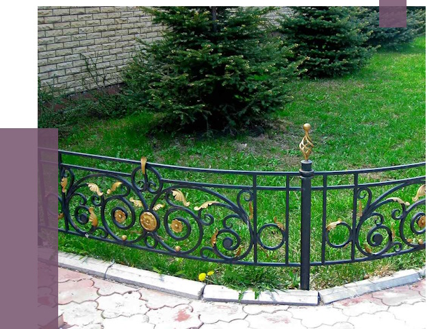 Кованые газонные ограждения в Кирове от 7573 руб. — ПРОЛЁТ-Кро
