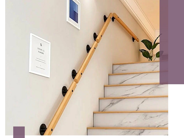 Поручни металлические и деревянные под ключ в Кирове