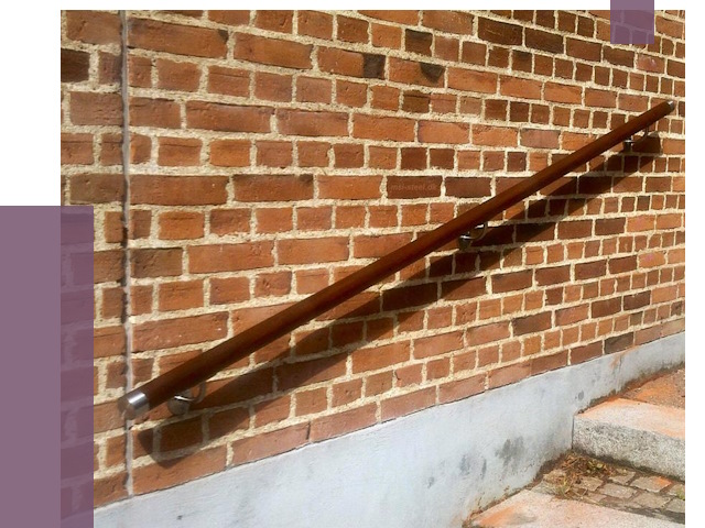 Изготовление пристенных поручней в Кирове от 4422 руб. — ПРОЛЁТ-Кро