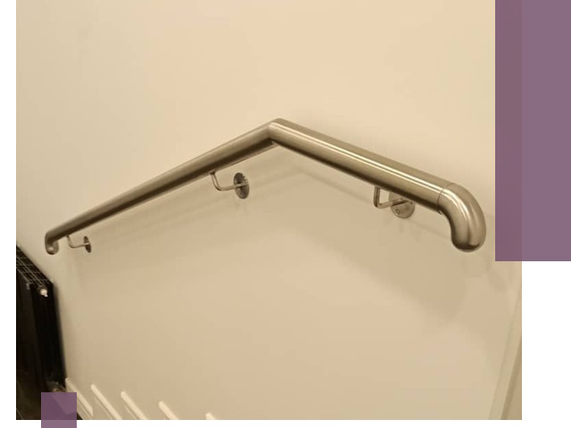 Изготовление пристенных поручней в Кирове под ключ за сроки