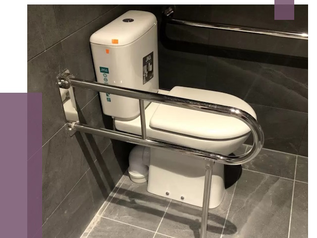 Поручни для санузлов в Кирове от 4269 руб.  | ПРОЛЁТ-Кро